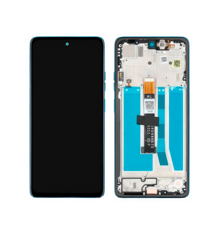 Pantalla Lcd Motorola Moto G75 XT2437-2 Marco Azul 5D68C29067 5D68C29070 Service Pack