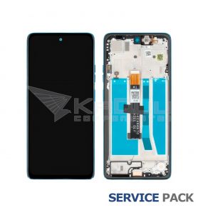 Pantalla Lcd Motorola Moto G75 XT2437-2 Marco Azul 5D68C29067 5D68C29070 Service Pack