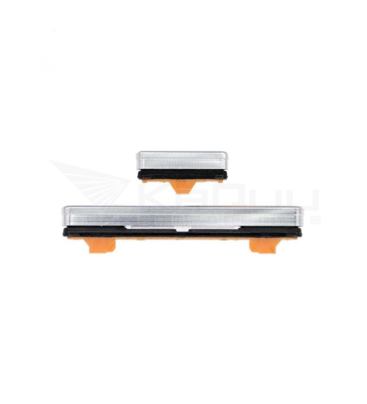 Set Botón Encendido Volumen para Samsung Galaxy A90 5G A908B Blanco