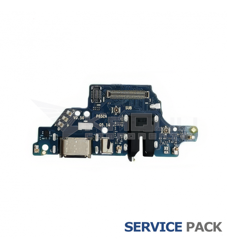 Módulo Conector Carga Motorola Moto G84 XT2347 5P68C23242 Service Pack