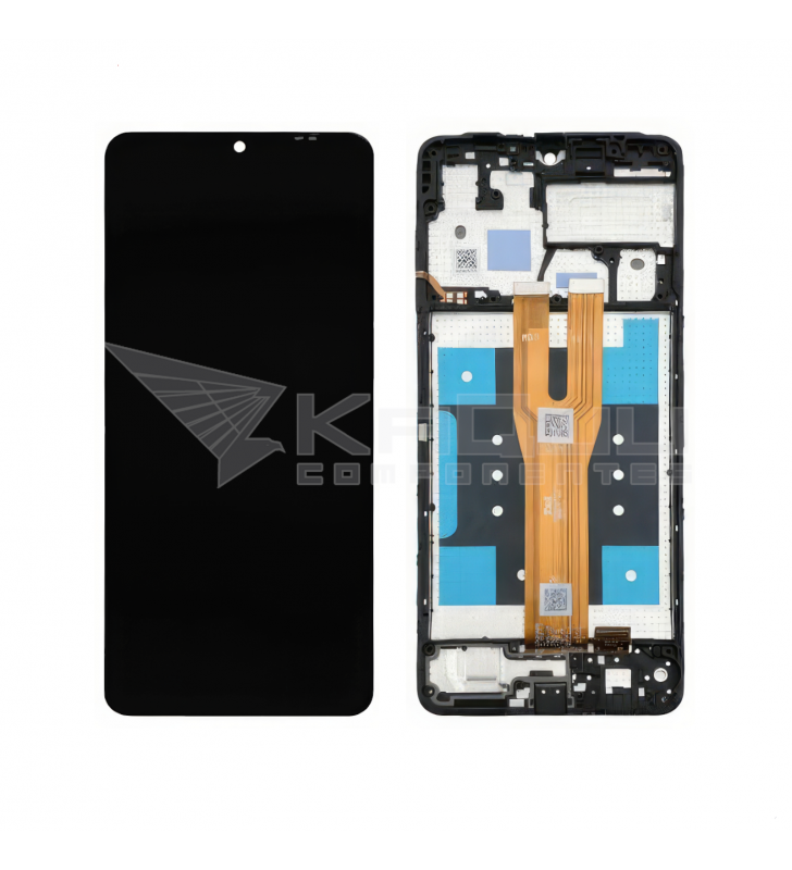 Pantalla Lcd para Samsung Galaxy A06 A065F Marco Negro