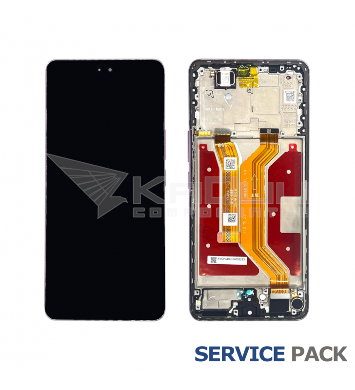 Pantalla Lcd Honor Magic7 Lite BRP-NX1 Marco Púrpura 0235AMMP Service Pack