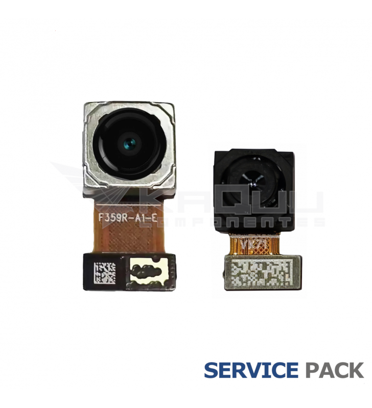 Set de 2 Flex Cámara Trasera Samsung Galaxy A06 A065F 50Mpx Wide 2Mpx Depth GH81-26448A Service Pack