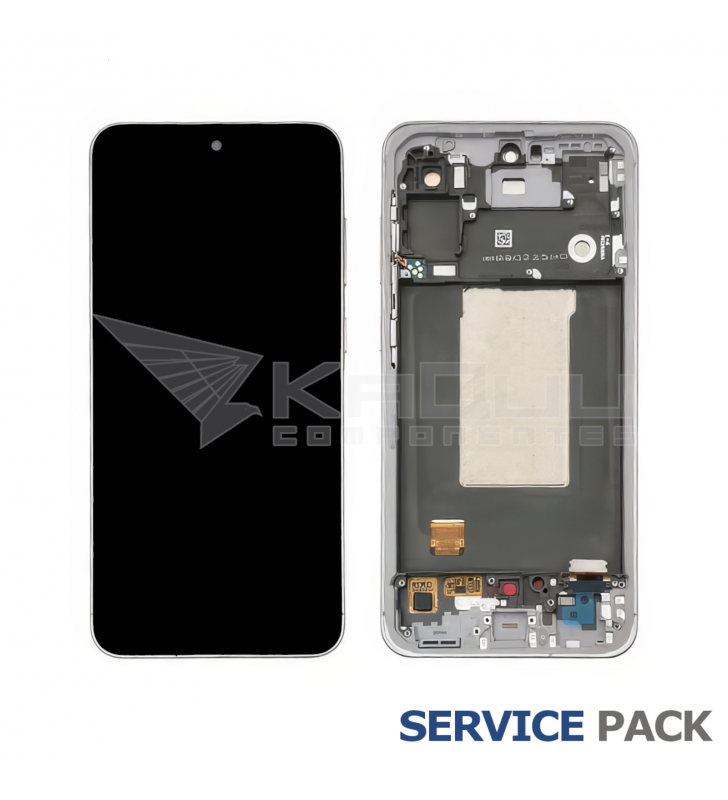 Pantalla Lcd Samsung Galaxy A56 5G A556B Marco Gris GH82-36829B Service Pack