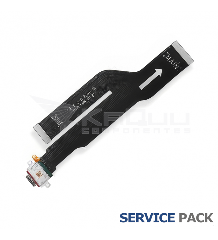 Flex Conector Carga Samsung Galaxy Note 20 Ultra N985, Note 20 Ultra 5G N986 GH59-15301A Service Pack