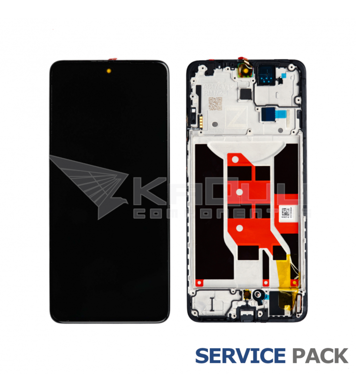 Pantalla Lcd Oppo Reno 12F 5G CPH2637 Marco Negro 621029000258 621029000270 Service Pack