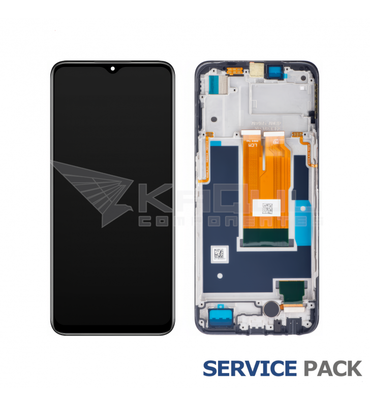 Pantalla Lcd Realme 9i 5G RMX3612 Marco Negro 4130296 Service Pack