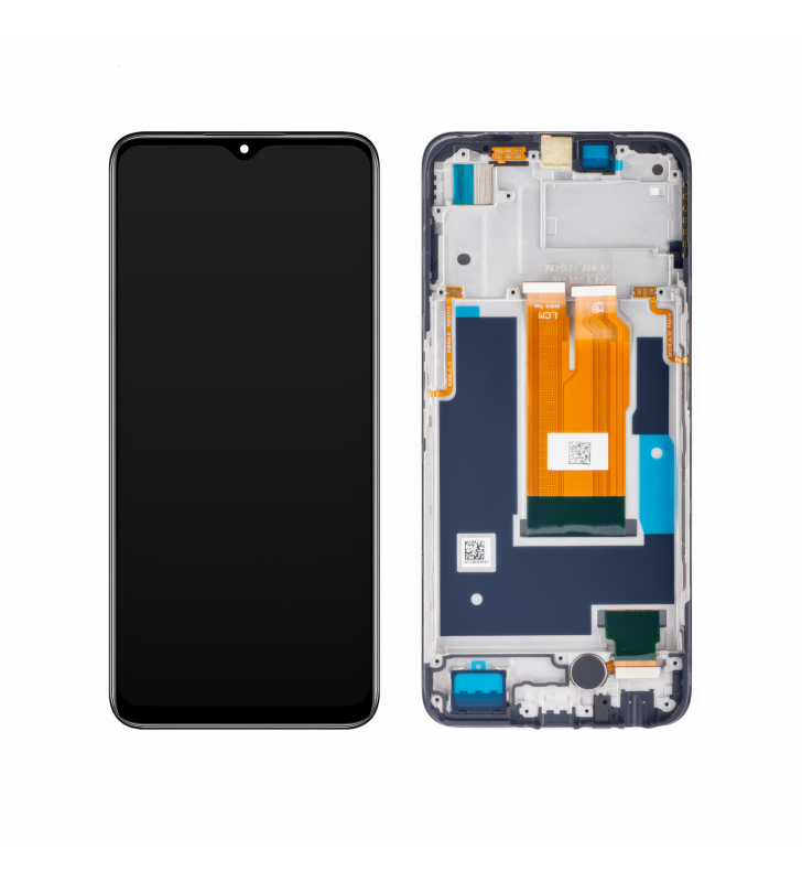 Pantalla Lcd Realme 9i 5G RMX3612 Marco Negro 4130296 Service Pack