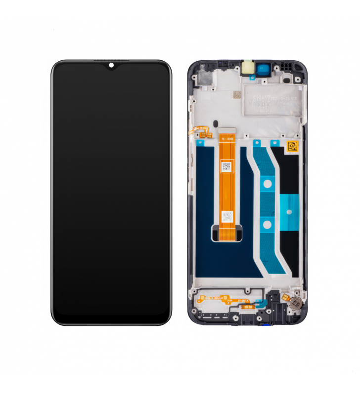 Pantalla Lcd Realme C21Y RMX3261 Marco Negro 4908747 Service Pack