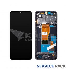 Pantalla Lcd Realme C30 RMX3581, Narzo 50i Prime RMX3506 Marco Negro 4130279 Service Pack