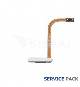 Flex Power Botón Encendido Huella Samsung Galaxy A26 5G A266B Blanco GH96-19397B Service Pack