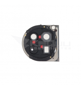 Embellecedor Cristal Cámara Lente para OnePlus 12 PJD110 Negro
