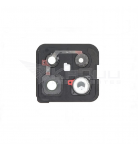 Embellecedor Cristal Cámara Lente para OnePlus 10T CPH2415 Negro