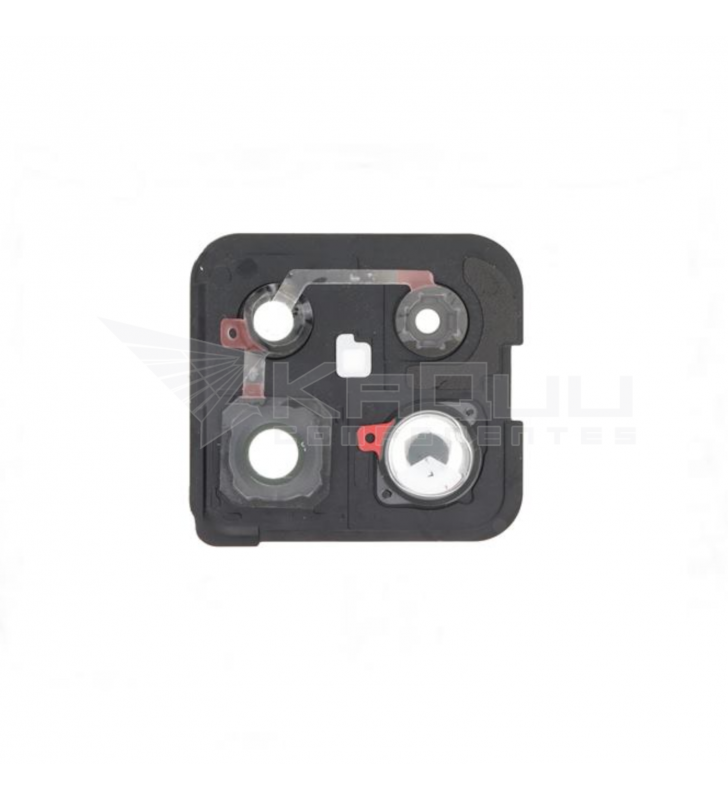 Embellecedor Cristal Cámara Lente para OnePlus 10T CPH2415 Negro