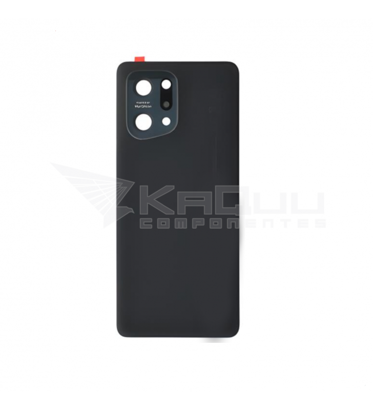 Tapa Trasera con Lente para Oppo Find X5 CPH2307 Negro