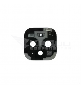 Embellecedor Cristal Cámara Lente para Google Pixel 4 G020I, 4XL G020P Negro