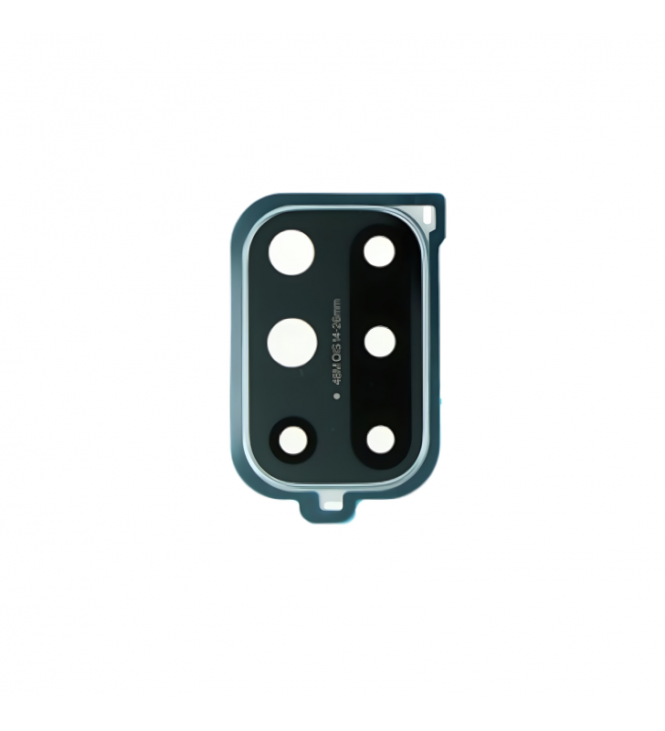 Embellecedor Cristal Cámara Lente para OnePlus 8T KB2001 Plata