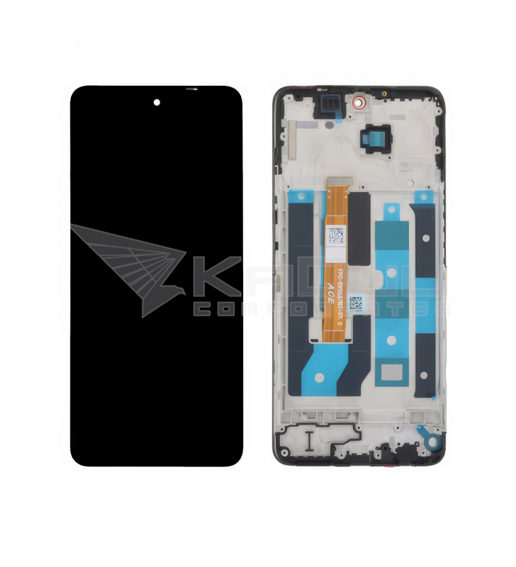 Pantalla Lcd para Realme 12x RMX3997 Marco Negro