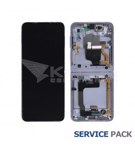 Pantalla Lcd Samsung Galaxy Z Flip4 F721B Marco Púrpura GH82-29440B GH82-29441B Service Pack Usado