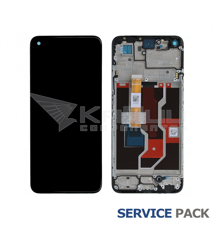 Pantalla Lcd Realme 9i RMX3491 Marco Negro 4909568 Service Pack