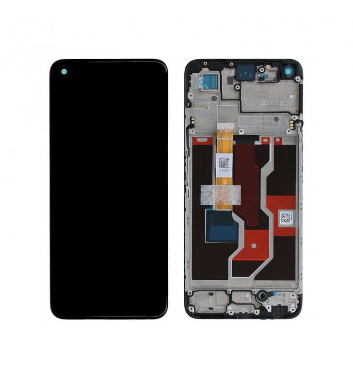 Pantalla Lcd para Realme 9i RMX3491 Marco Negro