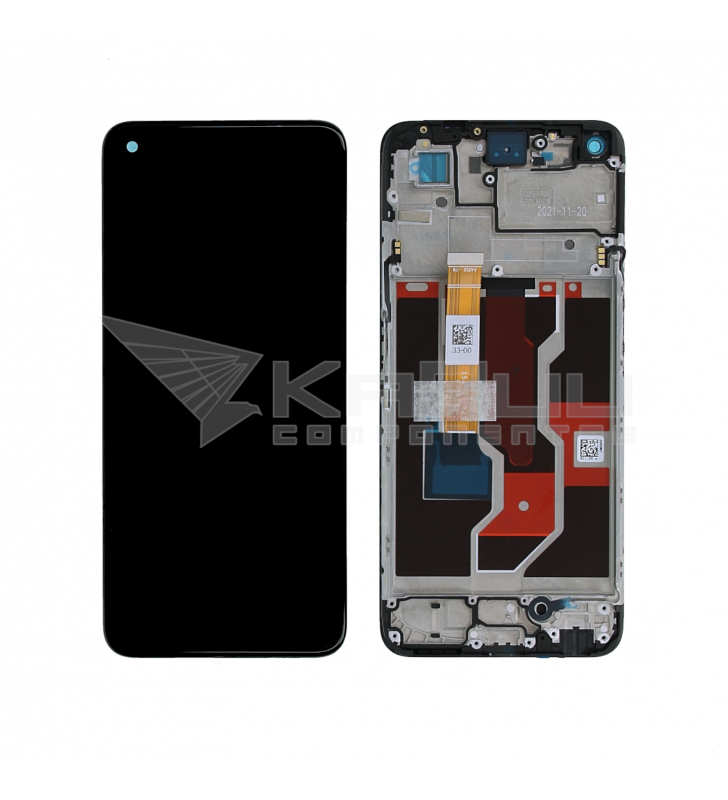 Pantalla Lcd para Realme 9i RMX3491 Marco Negro