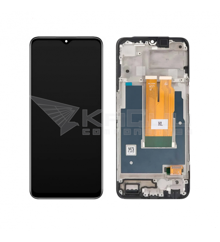 Pantalla Lcd para Realme 9i 5G RMX3612 Marco Negro