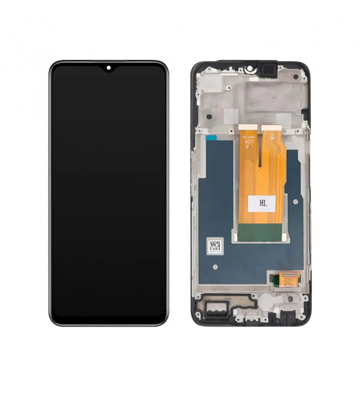 Pantalla Lcd para Realme 9i 5G RMX3612 Marco Negro