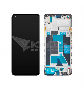 Pantalla Lcd para Realme 9 4G RMX3521 Marco Negro