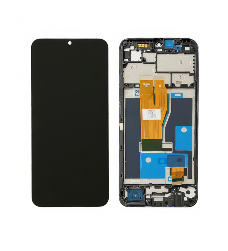 Pantalla Lcd para Realme C33 RMX3624 Marco Negro