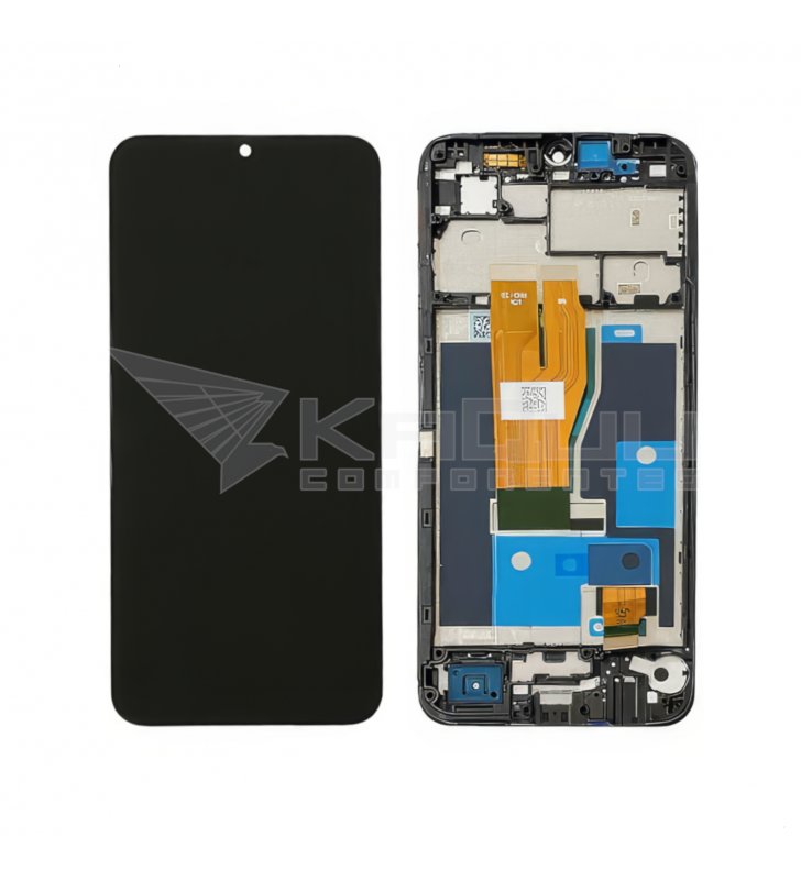 Pantalla Lcd para Realme C33 RMX3624 Marco Negro