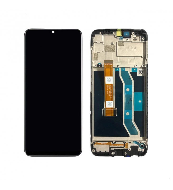 Pantalla Lcd para Realme C25s RMX3195 Marco Negro
