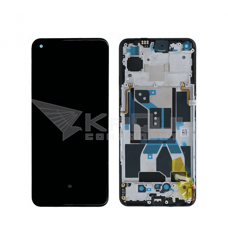 Pantalla Lcd para Realme GT 5G RMX2202, GT Neo RMX3031 Marco Negro OLED
