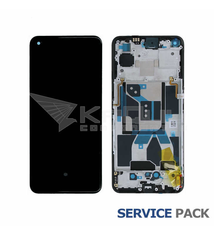 Pantalla Lcd Realme GT 5G RMX2202, Realme GT Neo RMX3031 Marco Negro 4906723 Service Pack