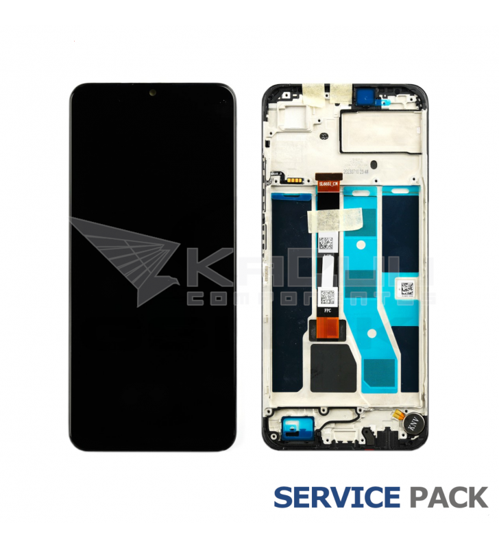 Pantalla Lcd Realme C53 RMX3760 Marco Negro 621029000039 Service Pack