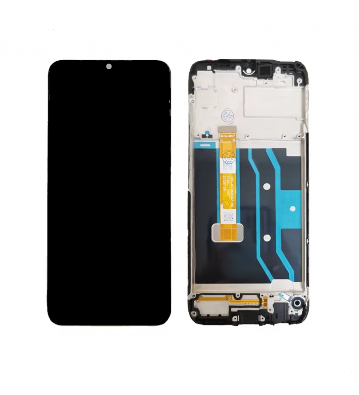 Pantalla Lcd para Realme Narzo 50A RMX3430 Marco Negro