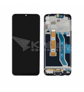 Pantalla Lcd para Realme Narzo 30A RMX3171 Marco Negro