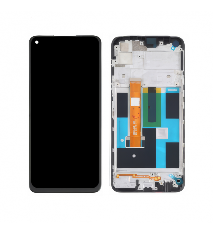 Pantalla Lcd para Realme Narzo 30 RMX2156 Marco Negro