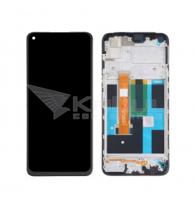 Pantalla Lcd para Realme Narzo 30 RMX2156 Marco Negro