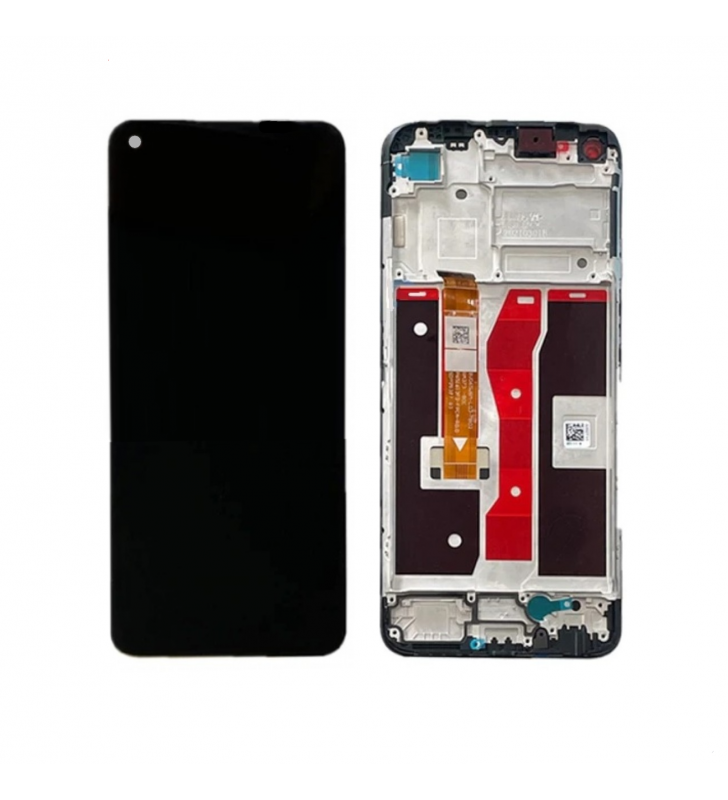 Pantalla Lcd para Realme Q3i 5G RMX3043 Marco Negro