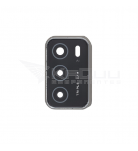 Embellecedor Cristal Cámara Lente para Oppo A54S CPH2273 Negro
