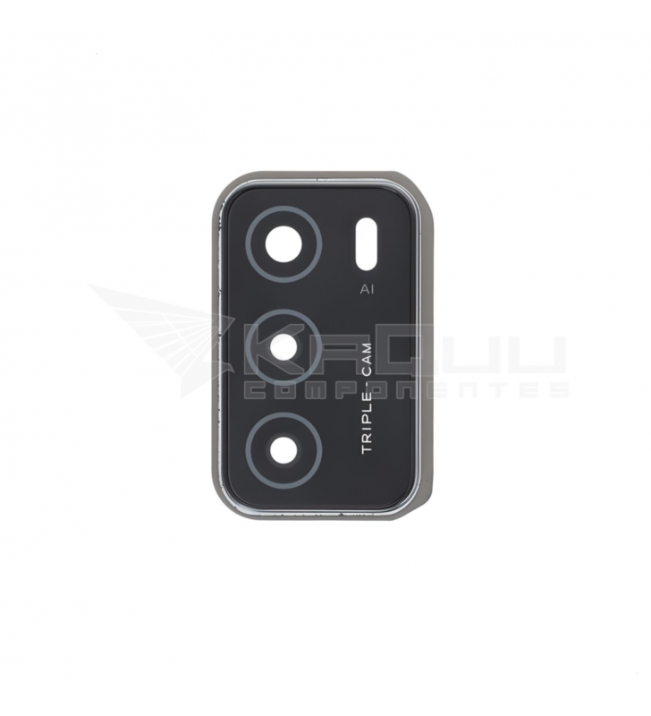 Embellecedor Cristal Cámara Lente para Oppo A54S CPH2273 Negro