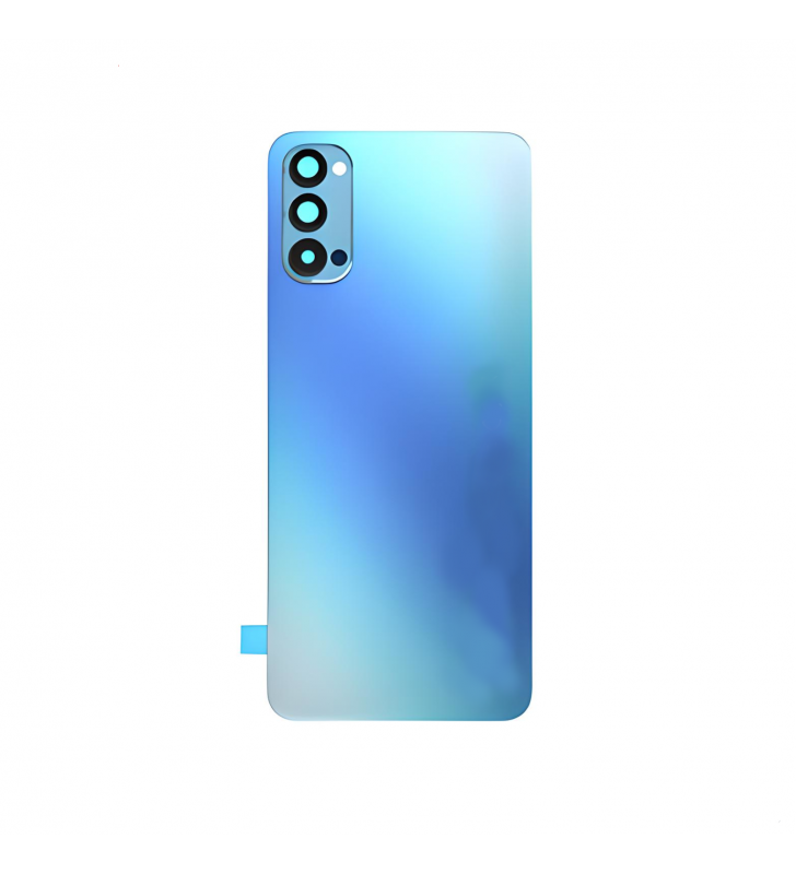 Tapa Trasera con Lente para Oppo Reno4 5G CPH2091 Azul