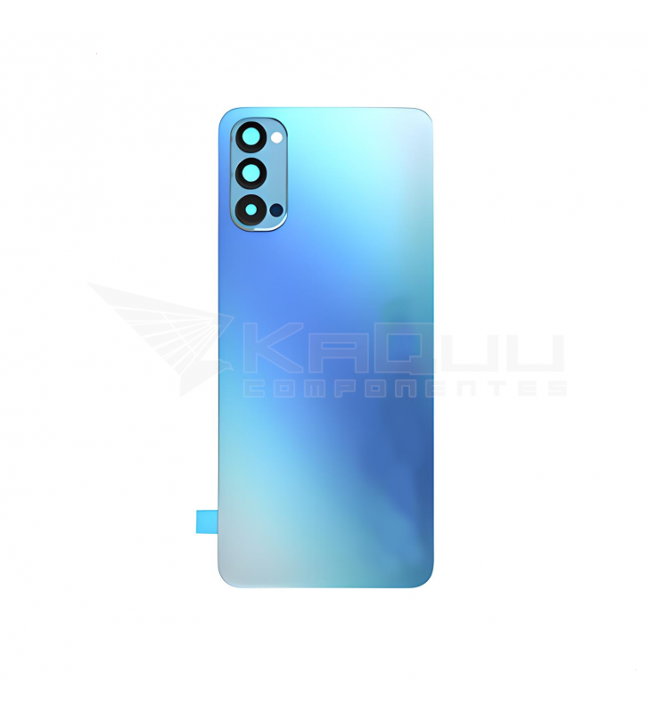 Tapa Trasera con Lente para Oppo Reno4 5G CPH2091 Azul