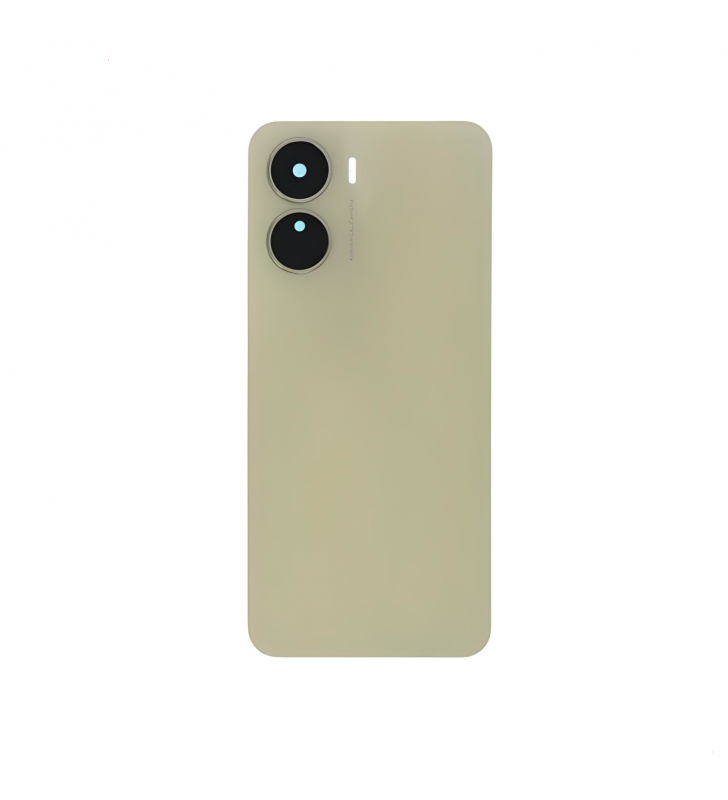 Tapa Trasera con Lente para Vivo Y16 V2204 Amarillo