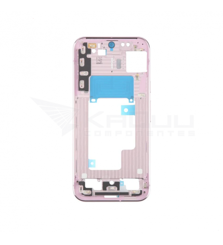 Chasis Marco Intermedio para Google Pixel 9 Pro XL GGX8B Rosa