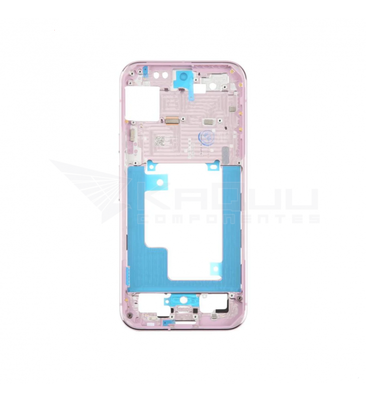 Chasis Marco Intermedio para Google Pixel 9 Pro XL GGX8B Rosa