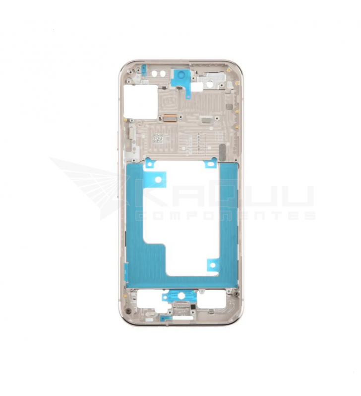 Chasis Marco Intermedio para Google Pixel 9 Pro XL GGX8B Blanco