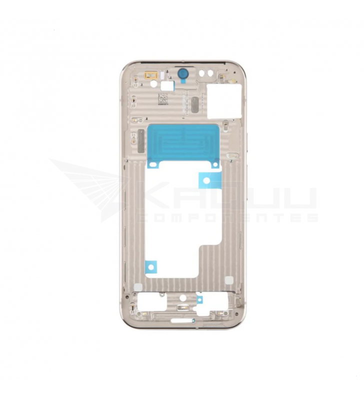 Chasis Marco Intermedio para Google Pixel 9 Pro XL GGX8B Blanco