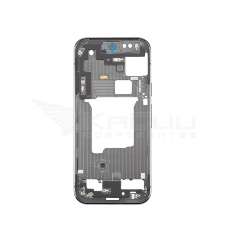 Chasis Marco Intermedio para Google Pixel 9 Pro GR83Y Negro
